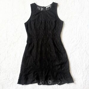BB Dakota Dress Women Size 6 Black Lace Formal Cocktail Party